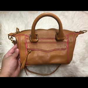 Rebecca Minkoff Mini MAB in Neon Pink